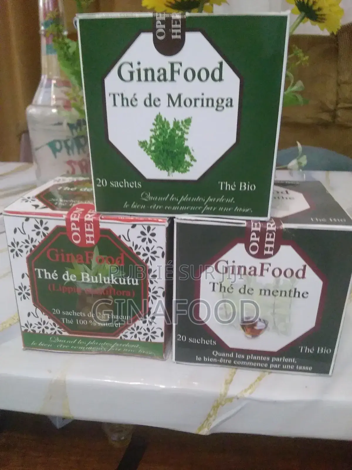 Thés Bio 100% Congolais