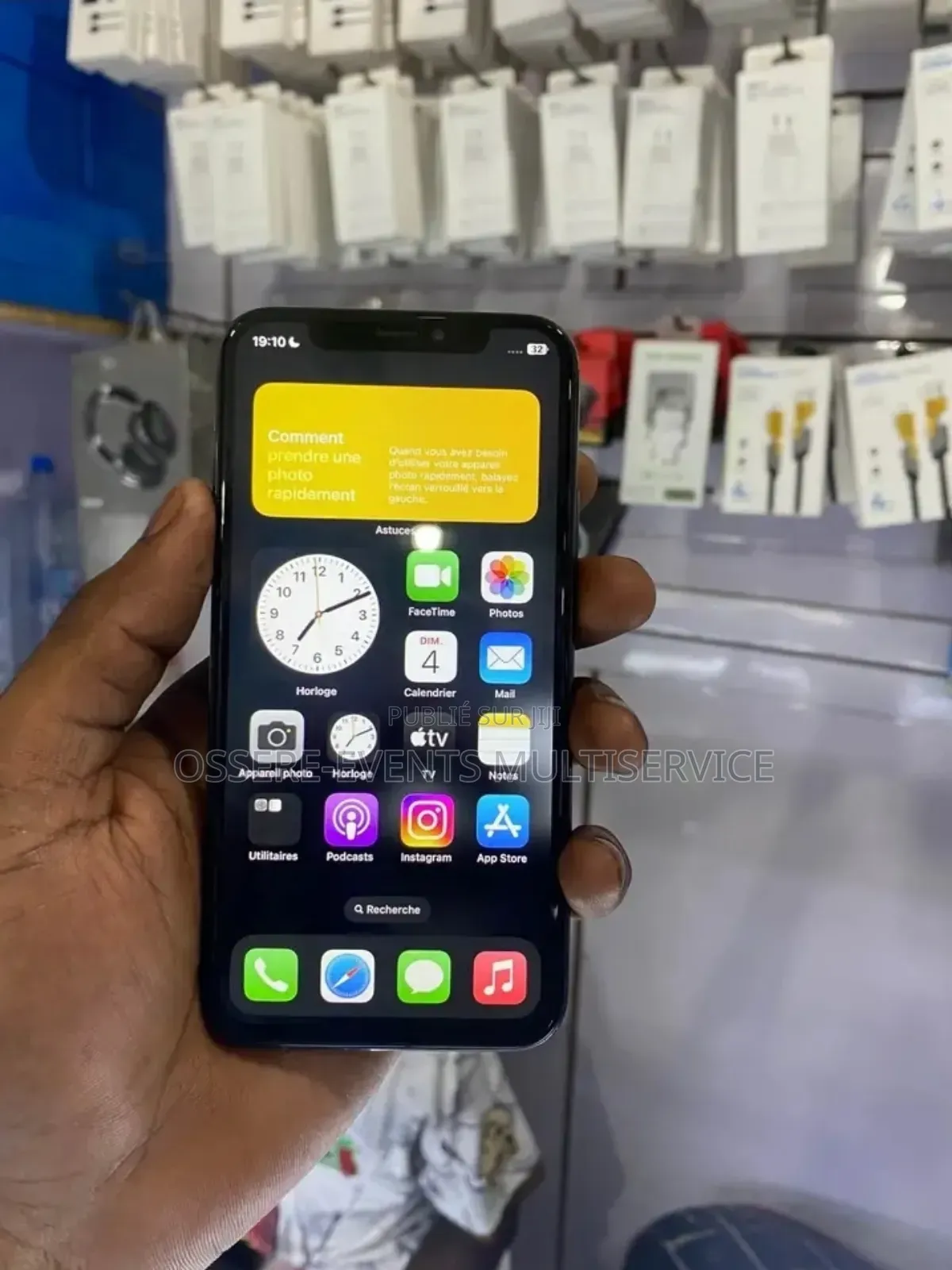 Apple iPhone X 64 GB Blanc