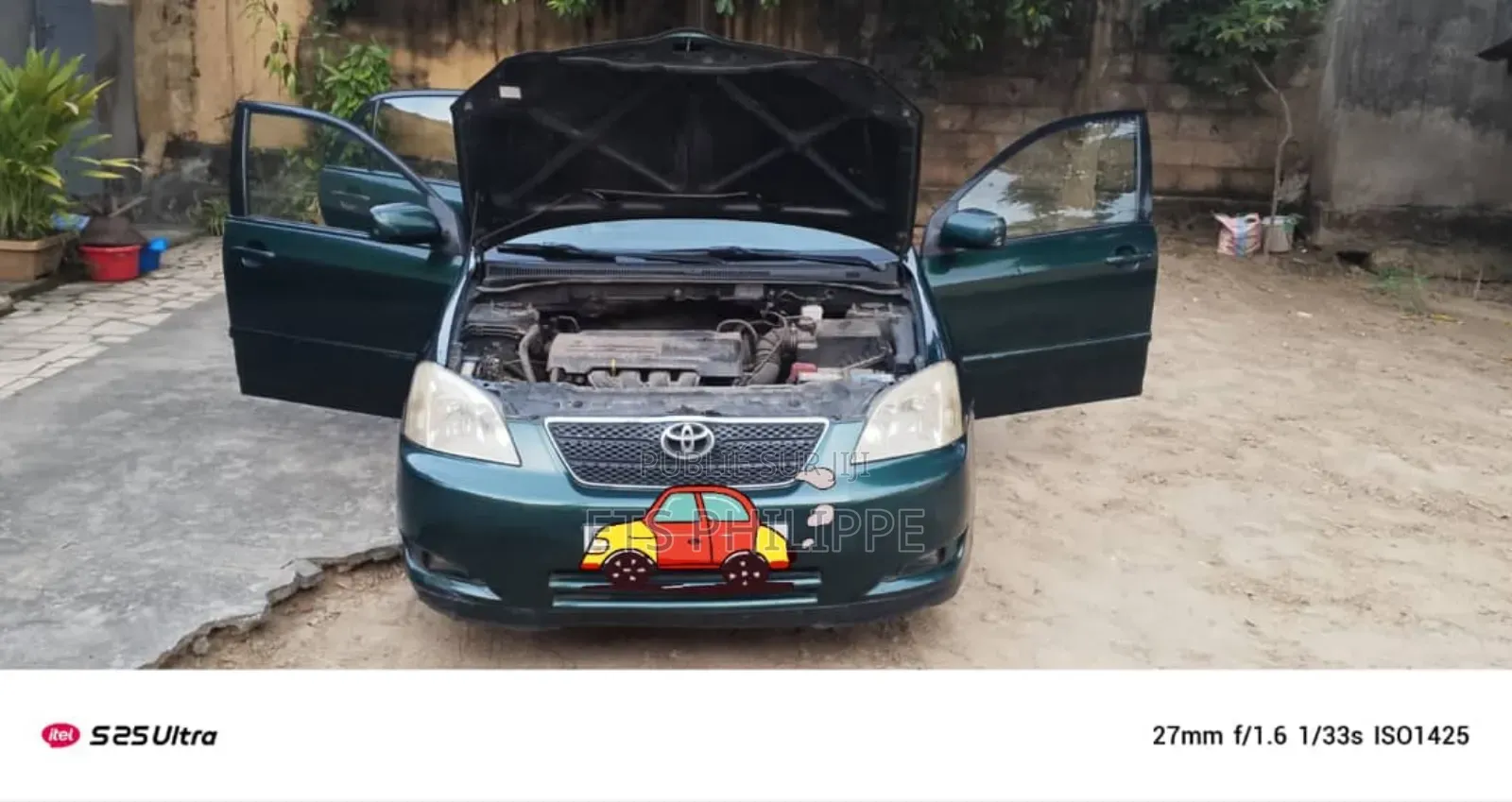 Toyota Corolla L 4-Speed Automatic 2013 Bleu