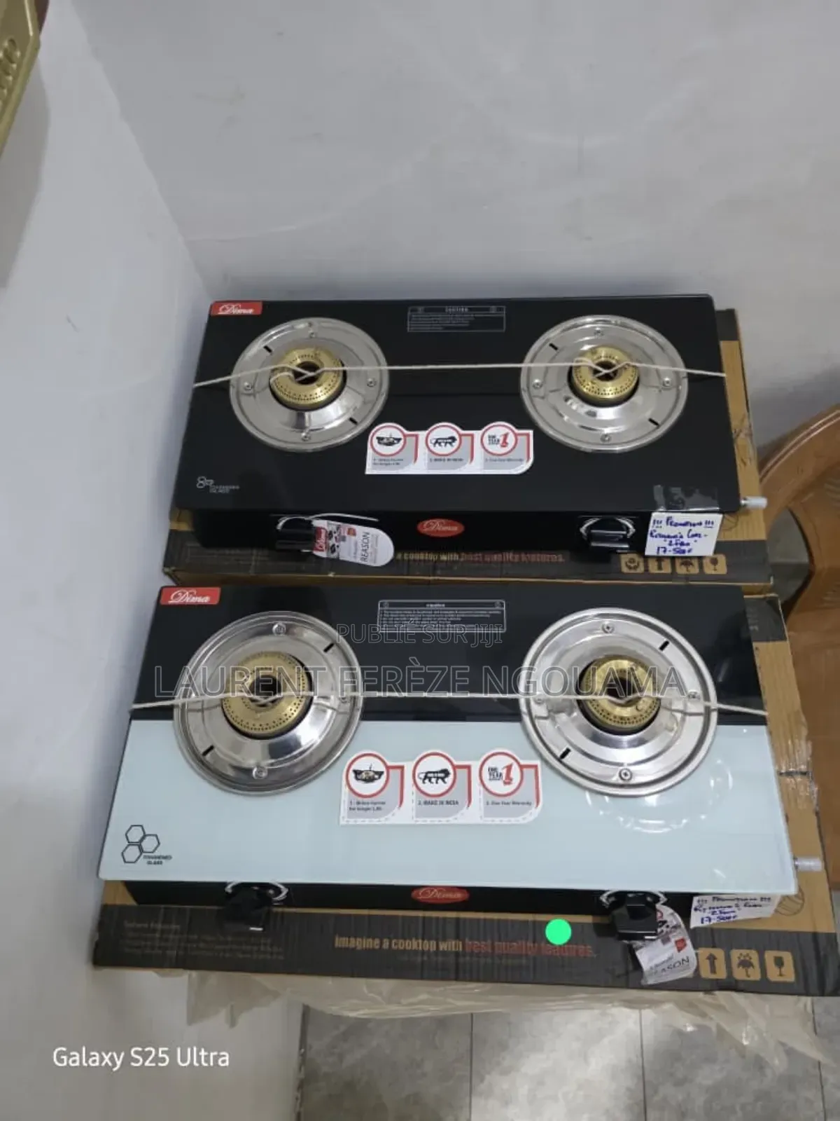 Frigo Commercial, Simple, Cuisinière, Plaque Et Le Réchaud