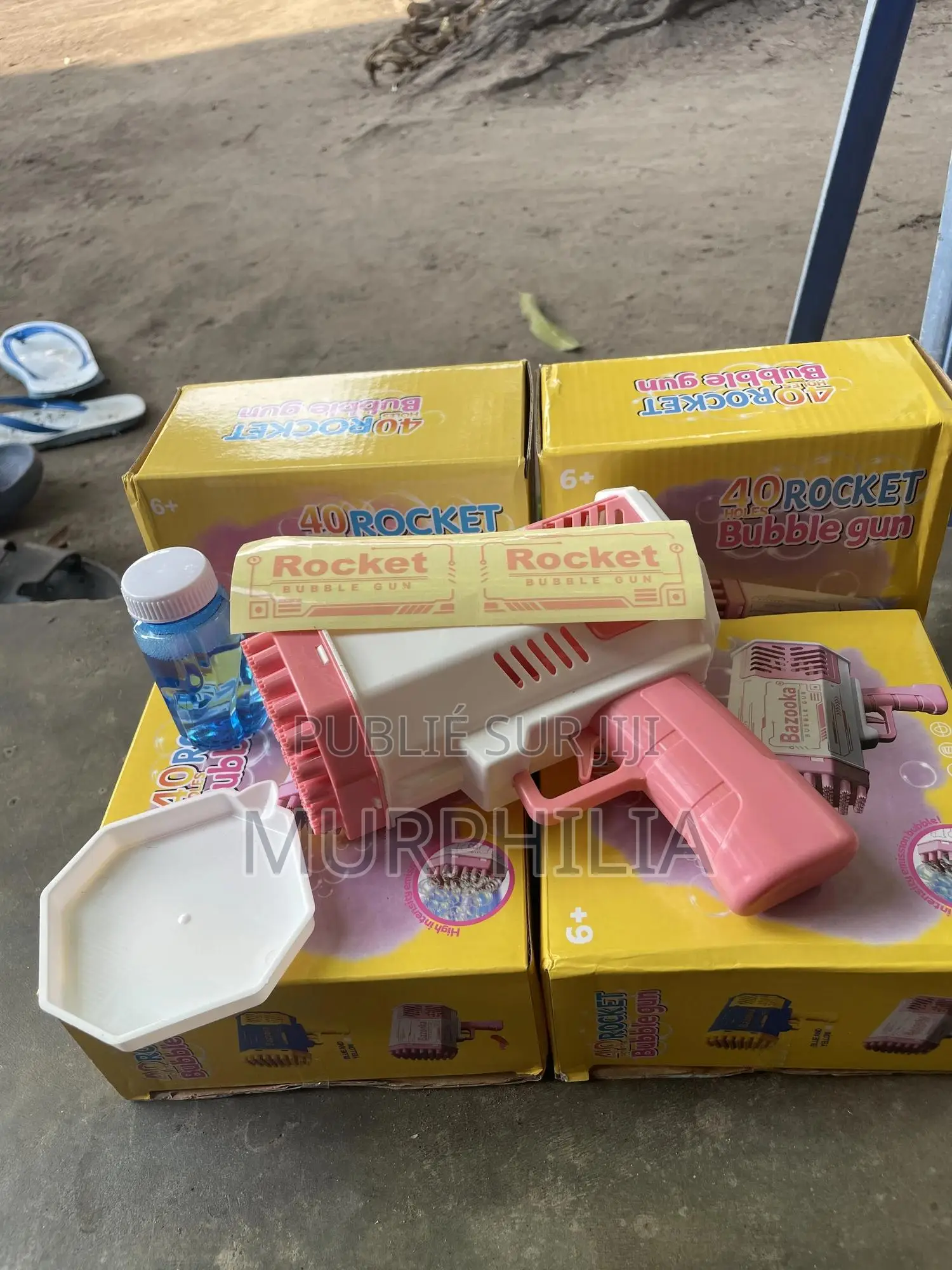 Pistolet À Bulles Géant "40 Rocket" – Neuf en Carton !