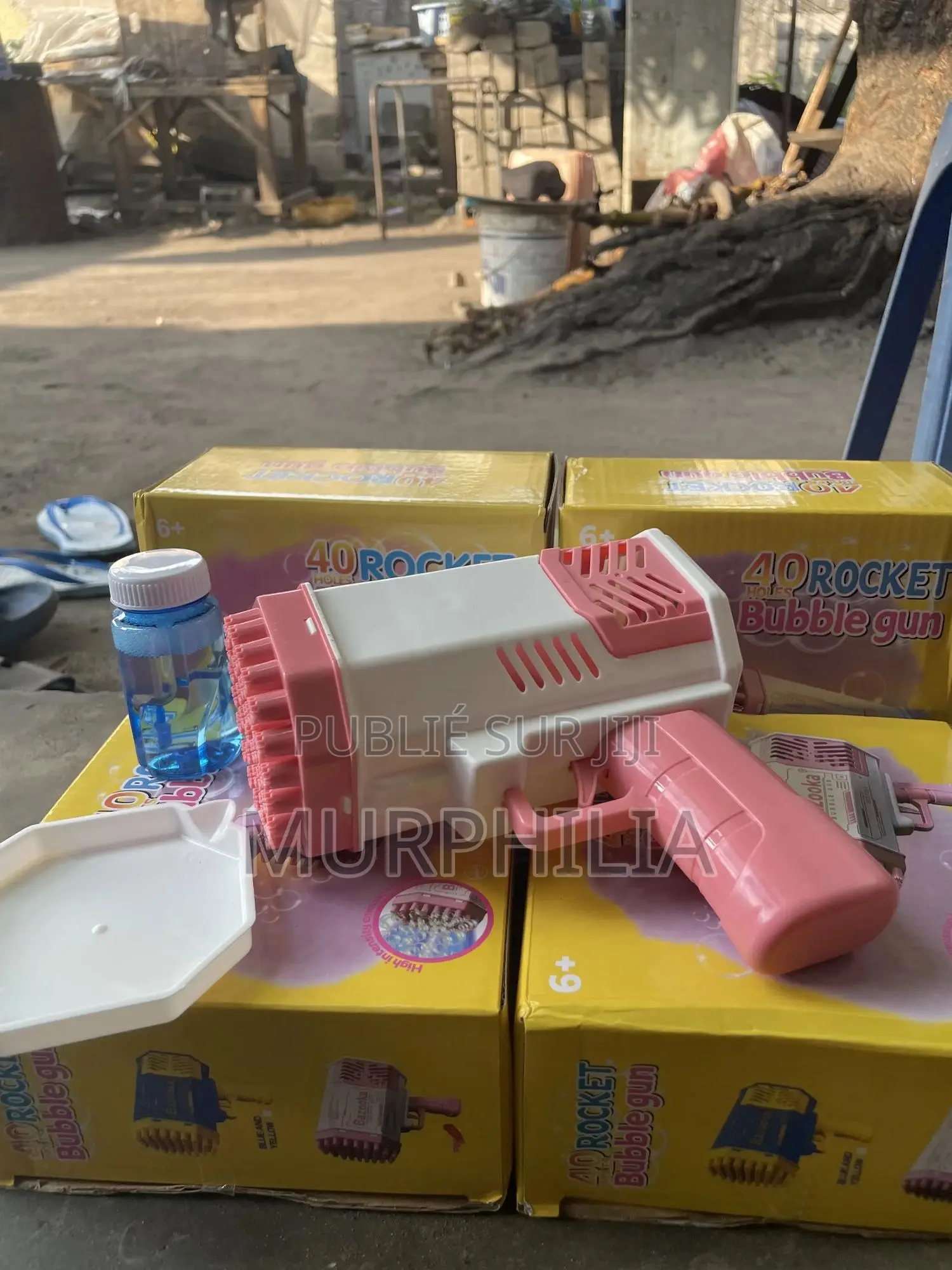 Pistolet À Bulles Géant "40 Rocket" – Neuf en Carton !