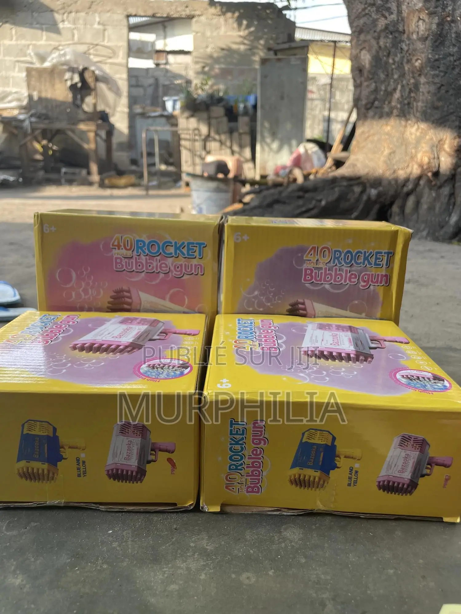 Pistolet À Bulles Géant "40 Rocket" – Neuf en Carton !