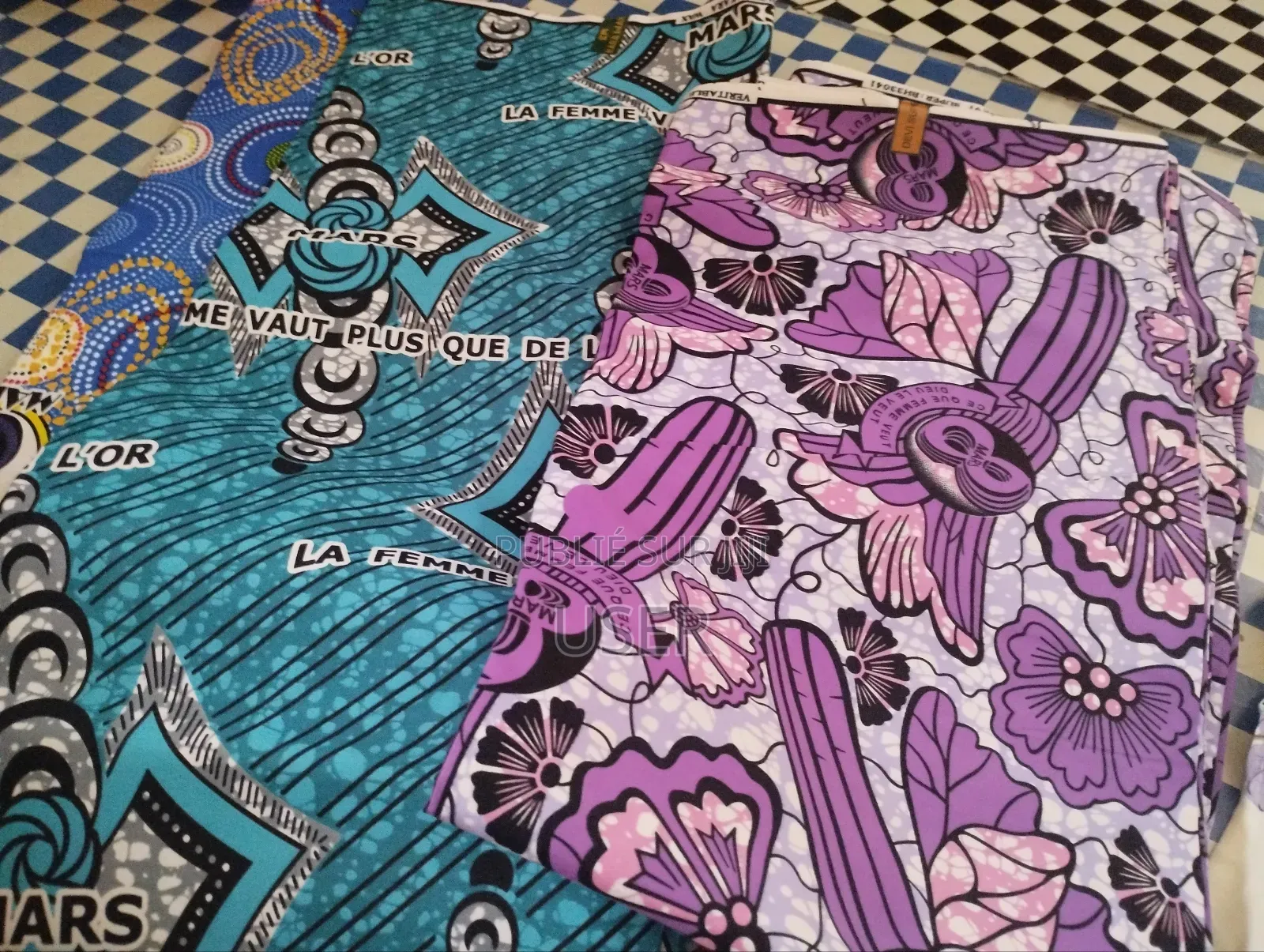 Vente Pour Vos Festivités Les Pagnes De 8 Mars Demi Coton Très Joli