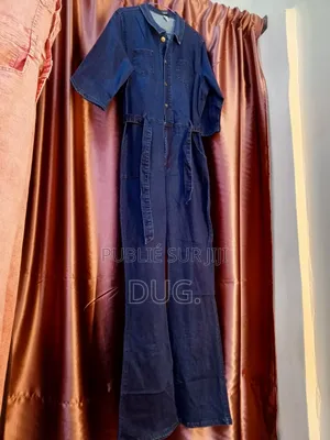 Combi En Jeans Pour Femme 5xl