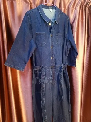 Combi En Jeans Pour Femme 5xl