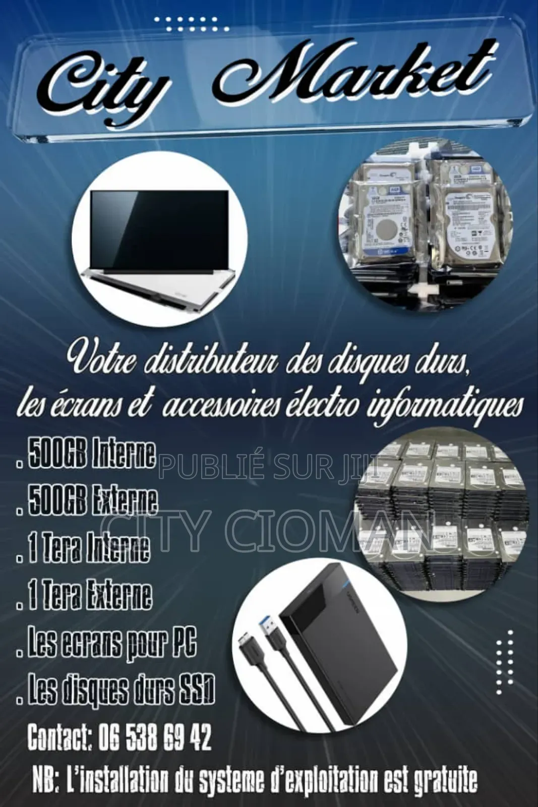 Les Disques Durs Neufs À Vendre