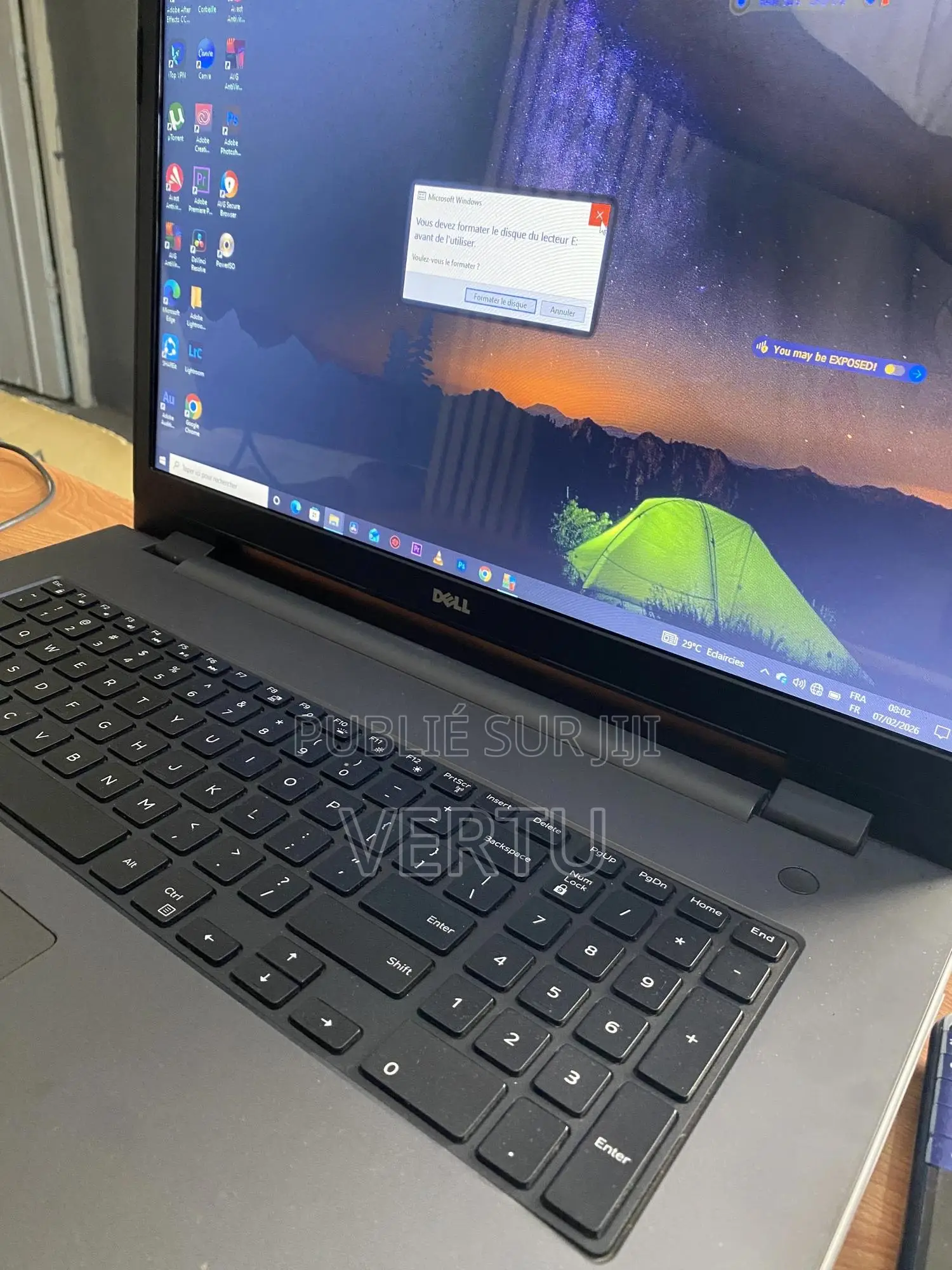 Ordinateur Portable Dell Inspiron 13 7347 8GB Intel Core I5 HDD 500GB