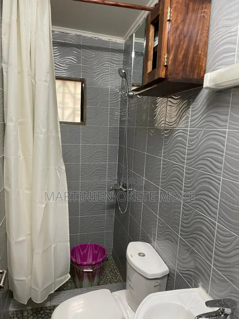 Furnished 1chbre Chambre et salon dans Privé, Bacongo à Louer