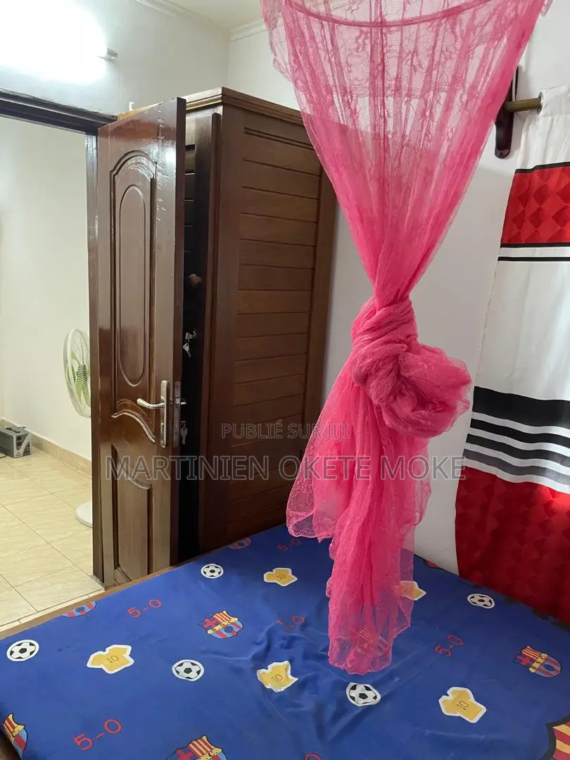 Furnished 1chbre Chambre et salon dans Privé, Bacongo à Louer