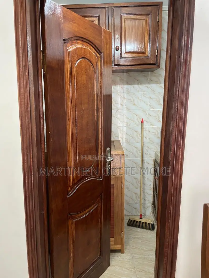 Furnished 1chbre Chambre et salon dans Privé, Bacongo à Louer