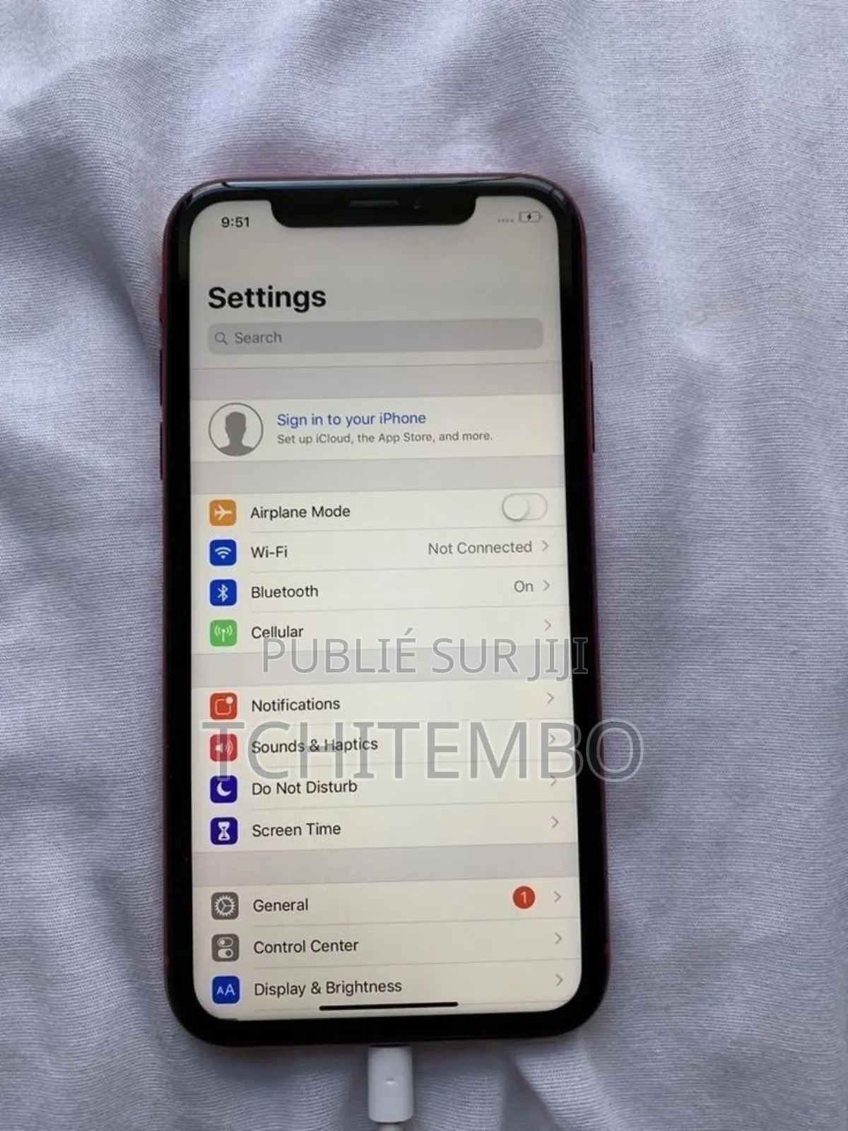Neuf Apple iPhone XR 128 GB Jaune