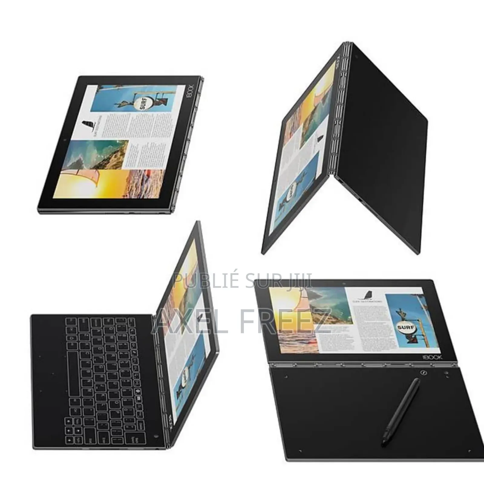 Ordinateur Portable Lenovo Yoga Book 9i 4GB Intel Core M SSD 128GB
