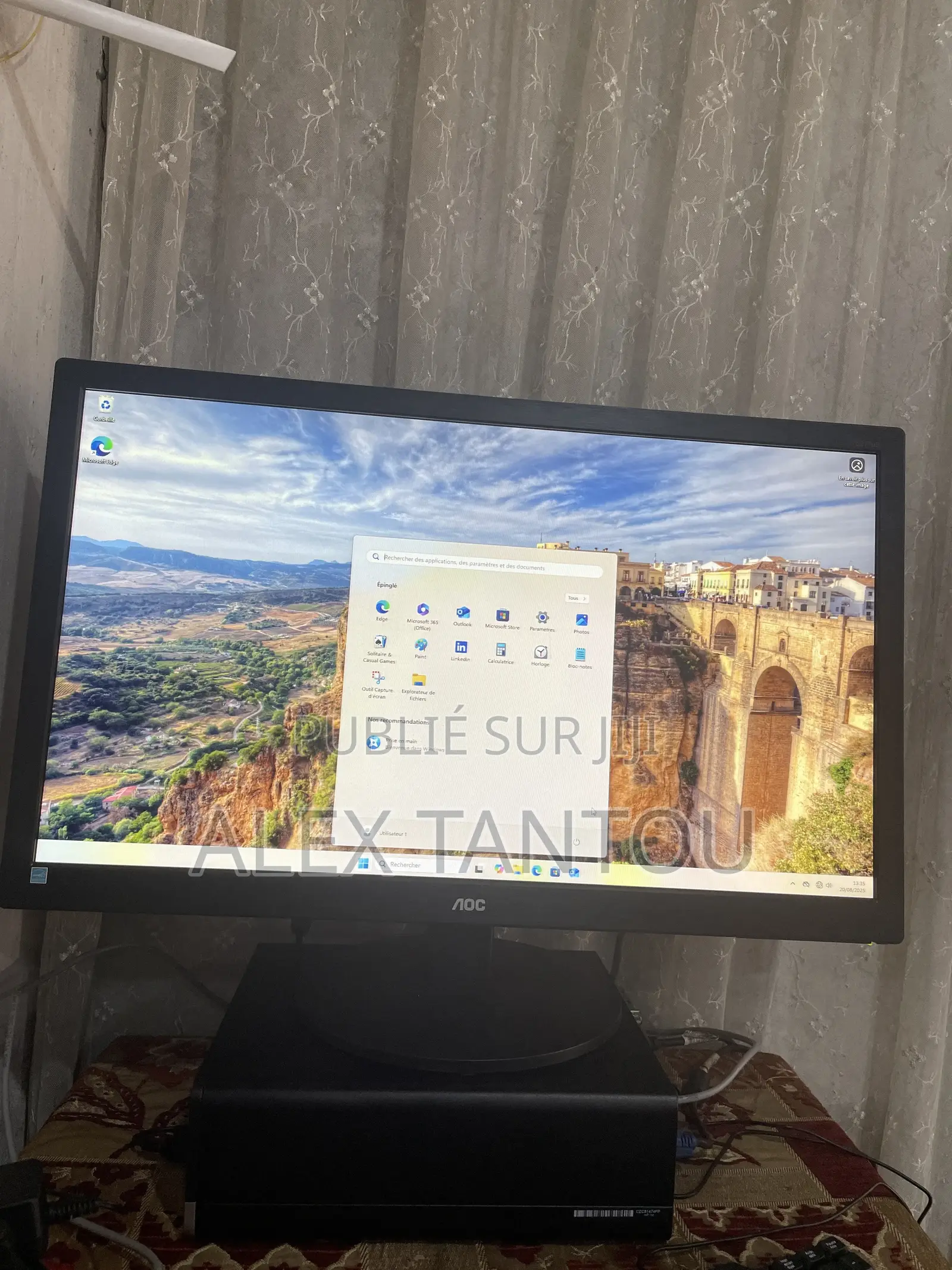 Neuf Ordinateur de bureau HP ProDesk 400 8GB Intel Core i7 SSD 512GB