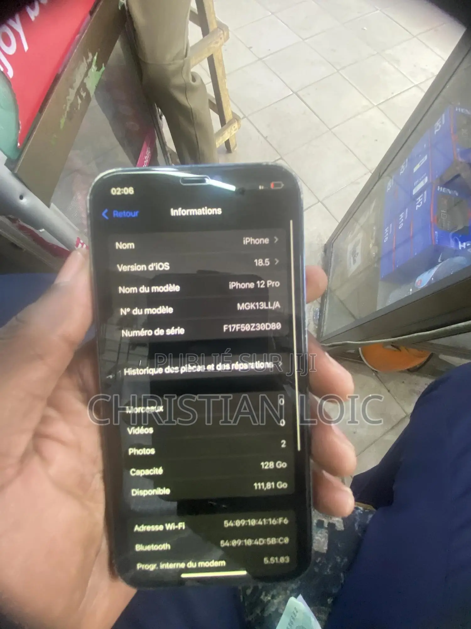 Apple iPhone 12 Pro 128 GB Bleu