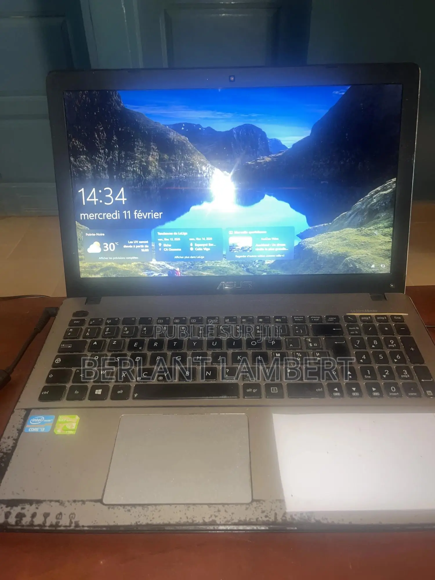 Ordinateur Portable Asus ASUSPRO B9440UA 12GB Intel Core I3 HDD 1T