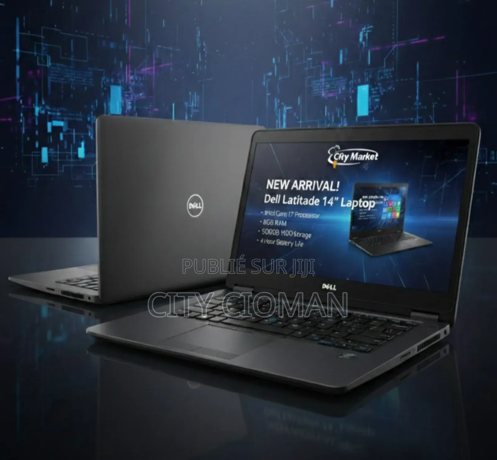 Neuf Dell Latitude 7450 8GB Intel Core I7 HDD+SSD 500GB