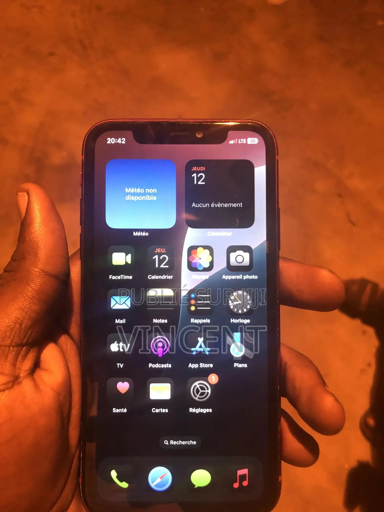 Nouveau CALME Music 500 Rouge