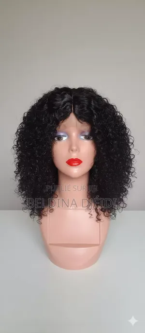 Perruque De Qualité Effet Mouillé