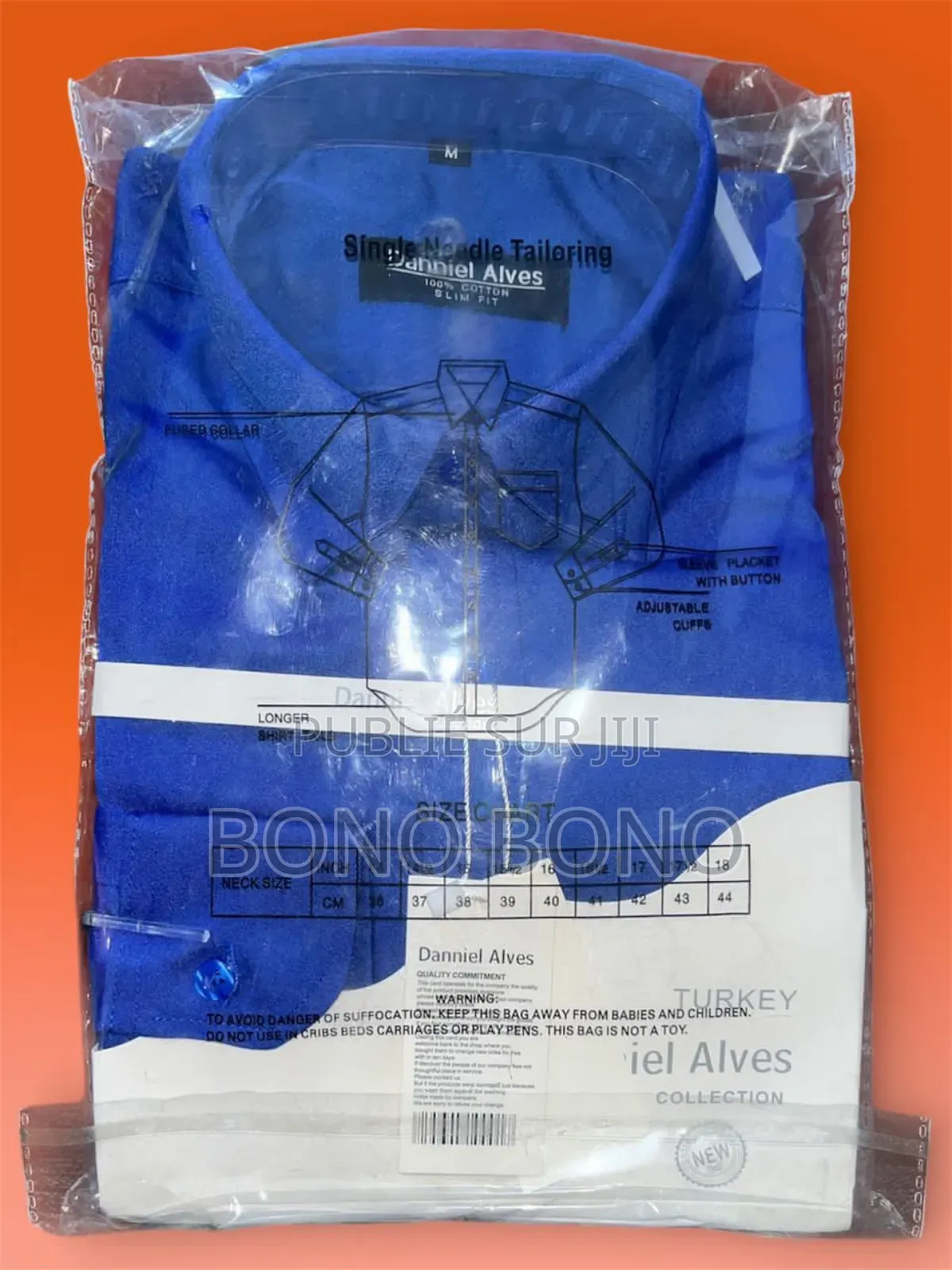 Chemise Homme 100% Coton