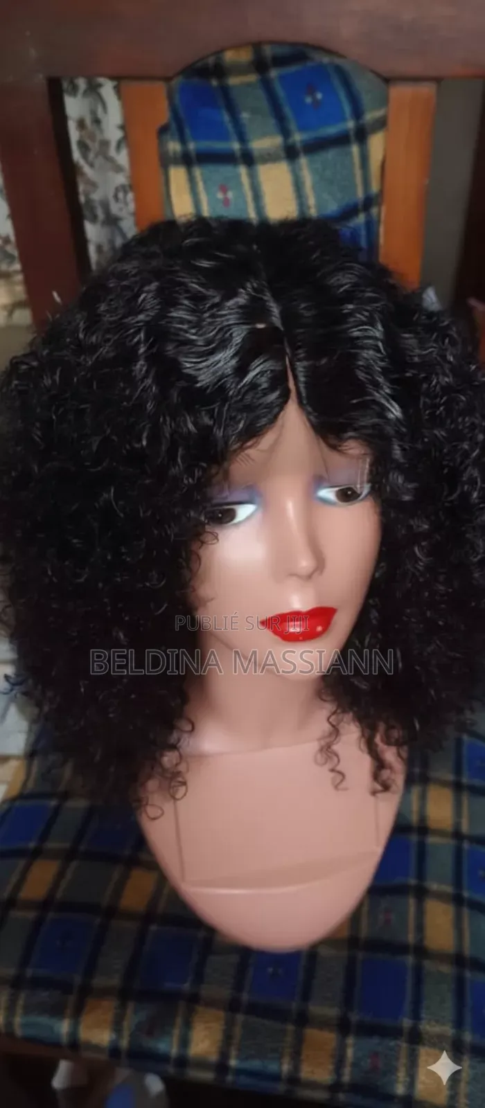 Perruque De Qualité Effet Mouillé