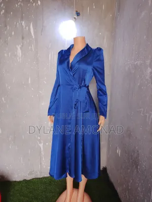 Robe Portefeuille en Soie