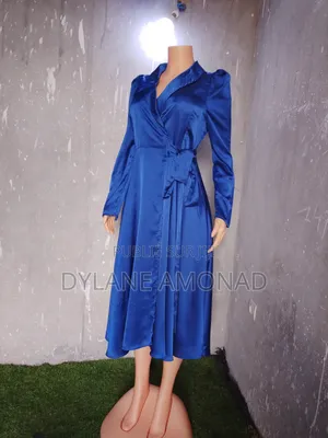 Robe Portefeuille en Soie