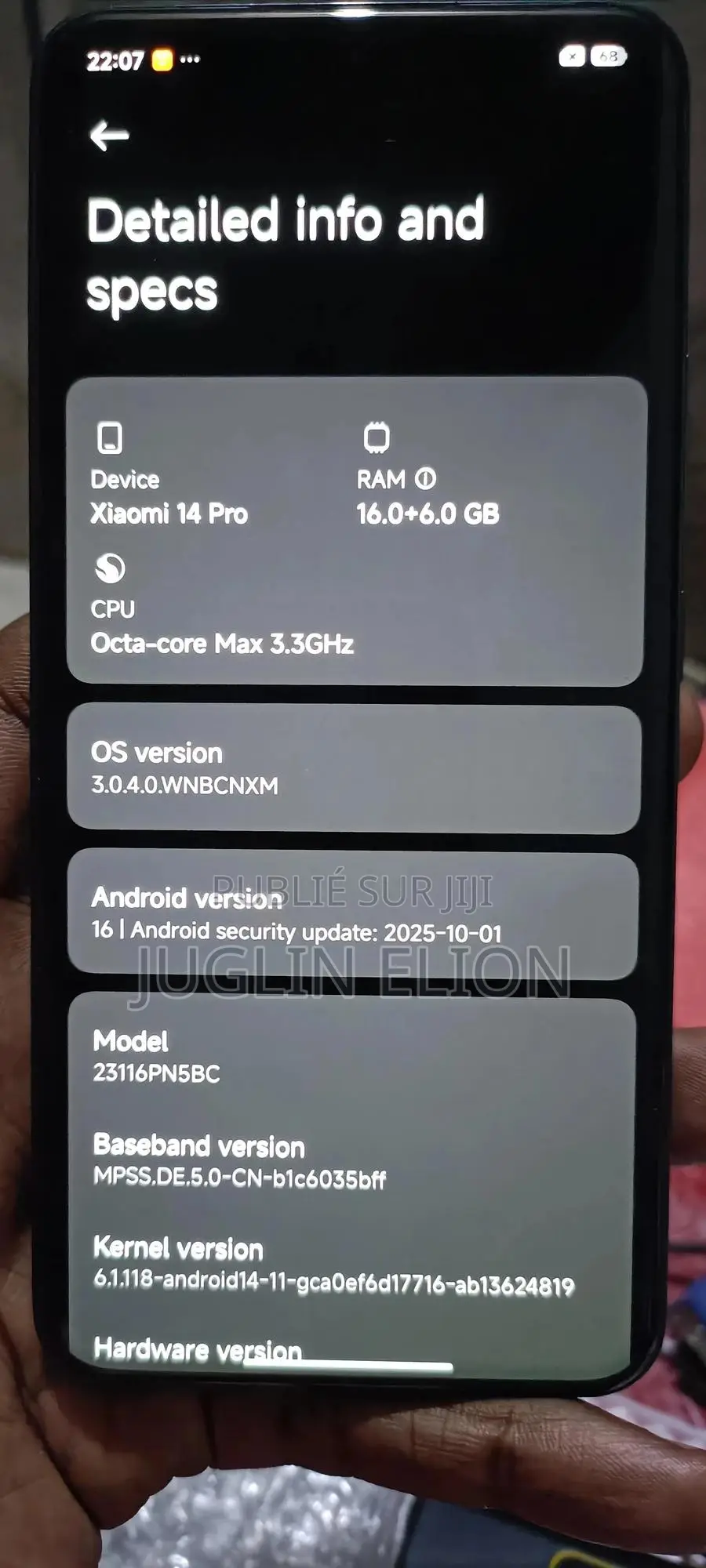 Nouveau Xiaomi 14 Pro 1 TB Black