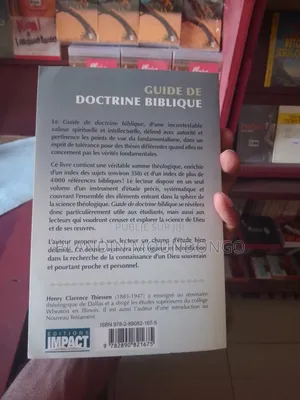 Guide Doctrine Biblique