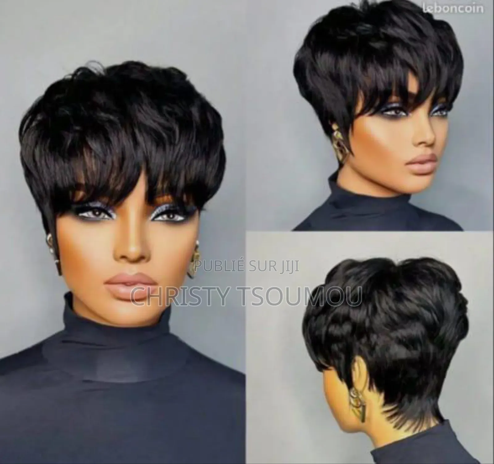 Perruques Coupe Afro Et Rasée