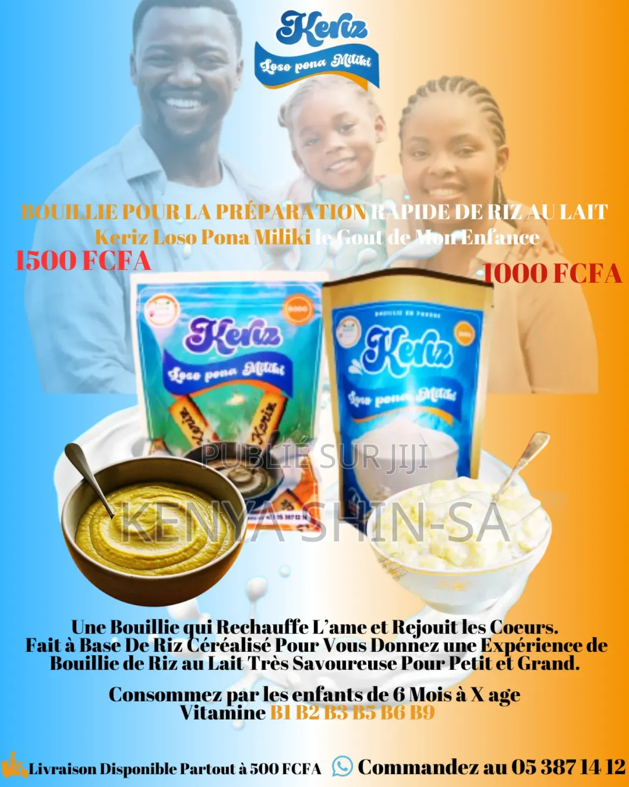 Bouillie De Riz Pour La Préparation Savoureuse- Rapide Du Riz Au Lait