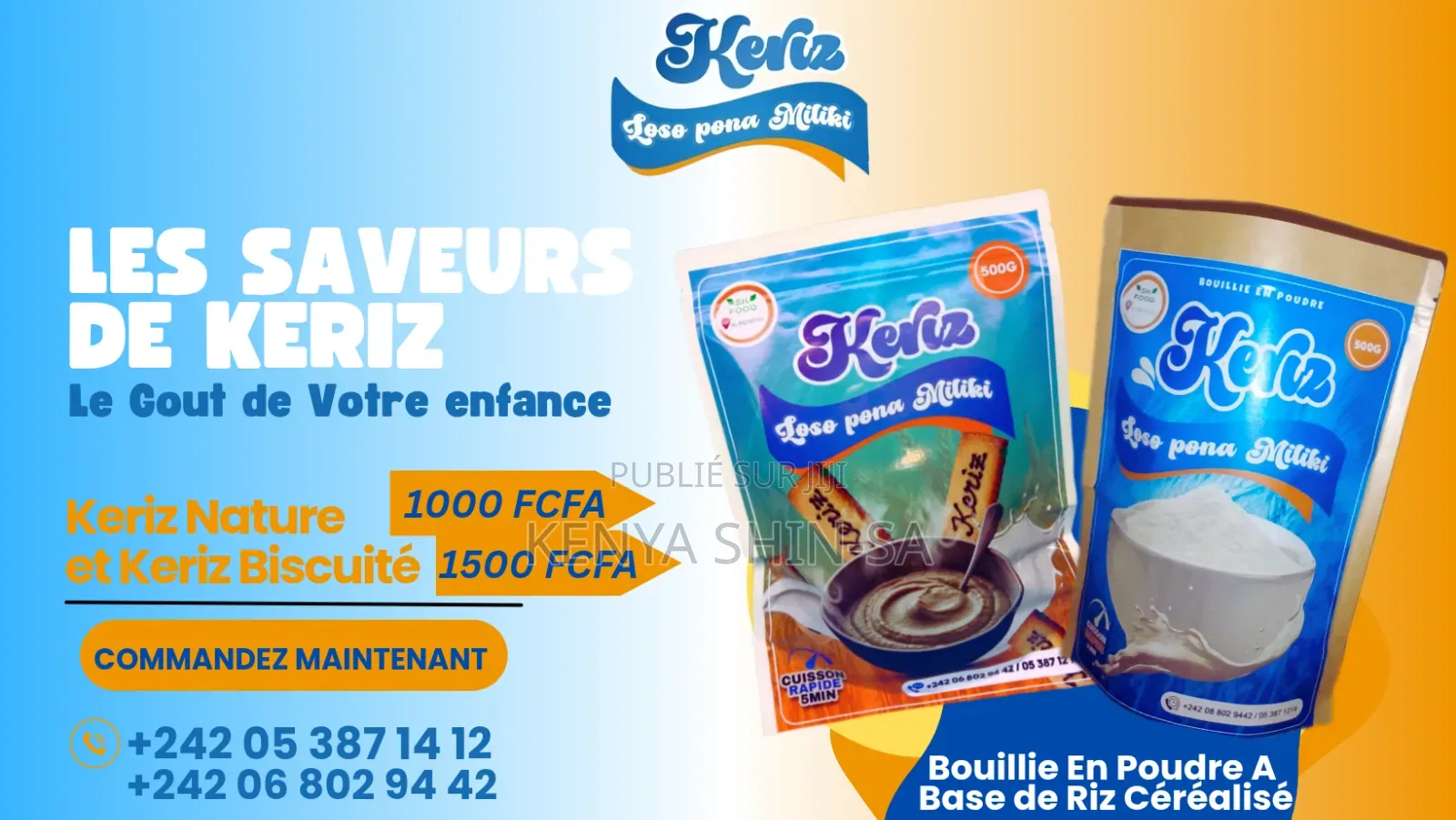 Bouillie De Riz Pour La Préparation Savoureuse- Rapide Du Riz Au Lait