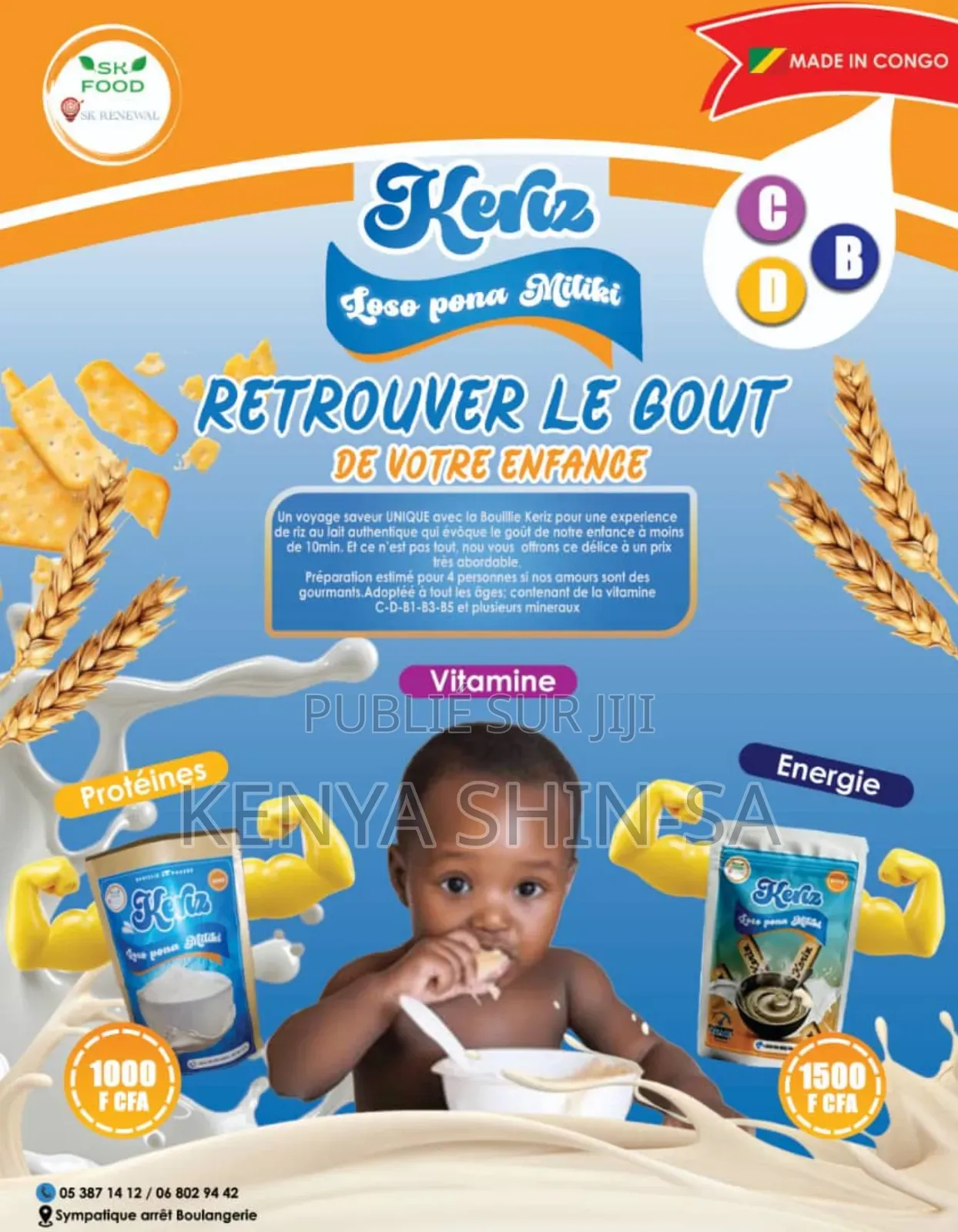Bouillie De Riz Pour La Préparation Savoureuse- Rapide Du Riz Au Lait