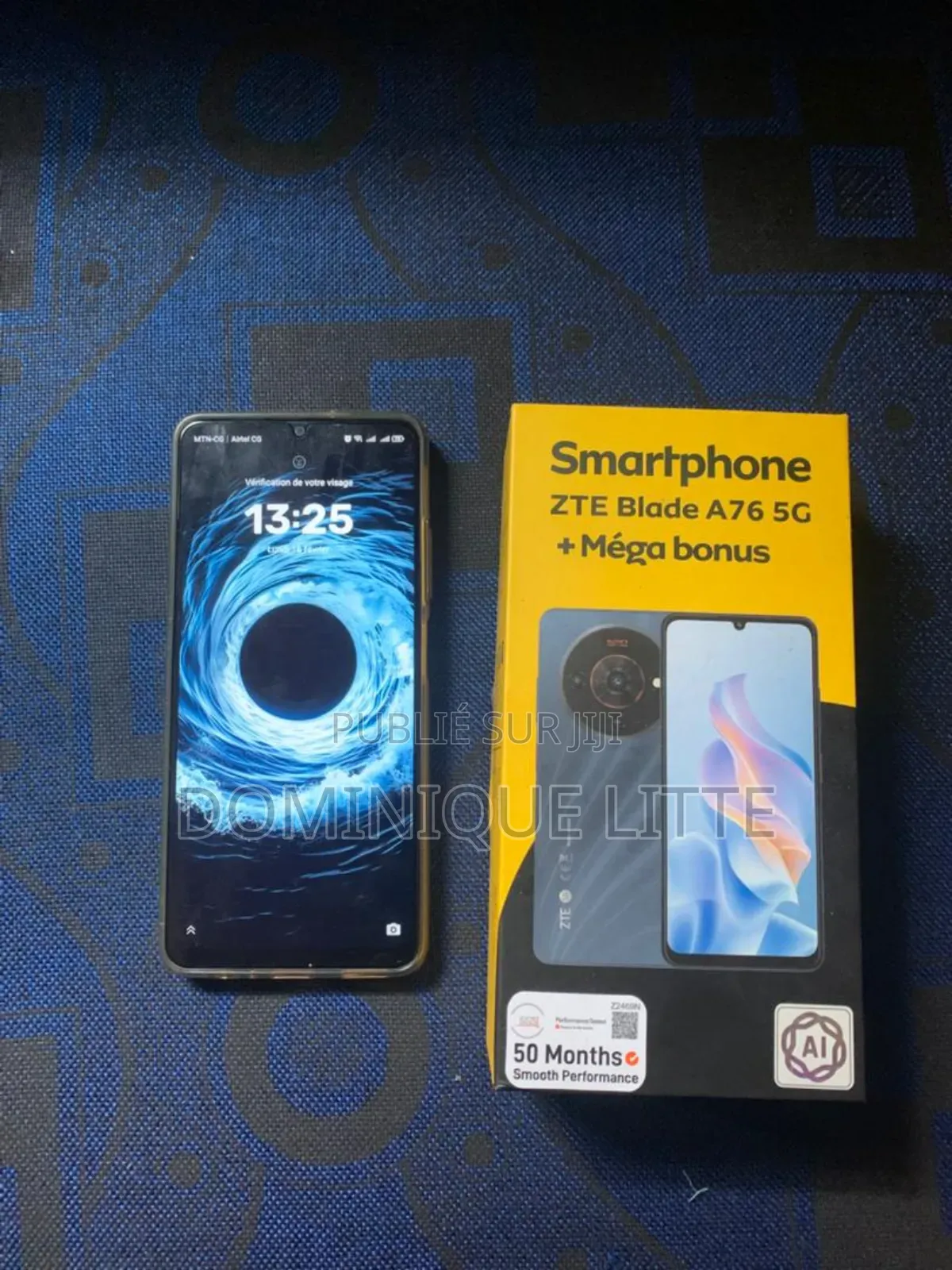 Nouveau ZTE Blade A76 5G 128 GB Gris