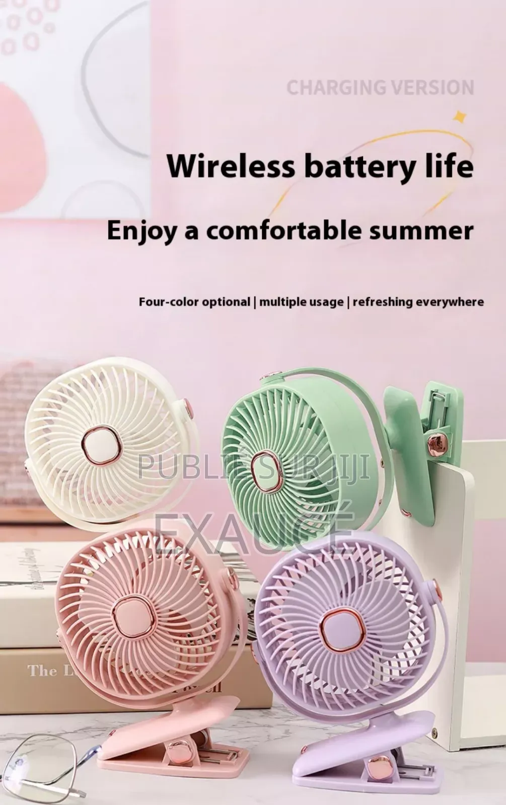 Mini Ventilateur Rechargeable