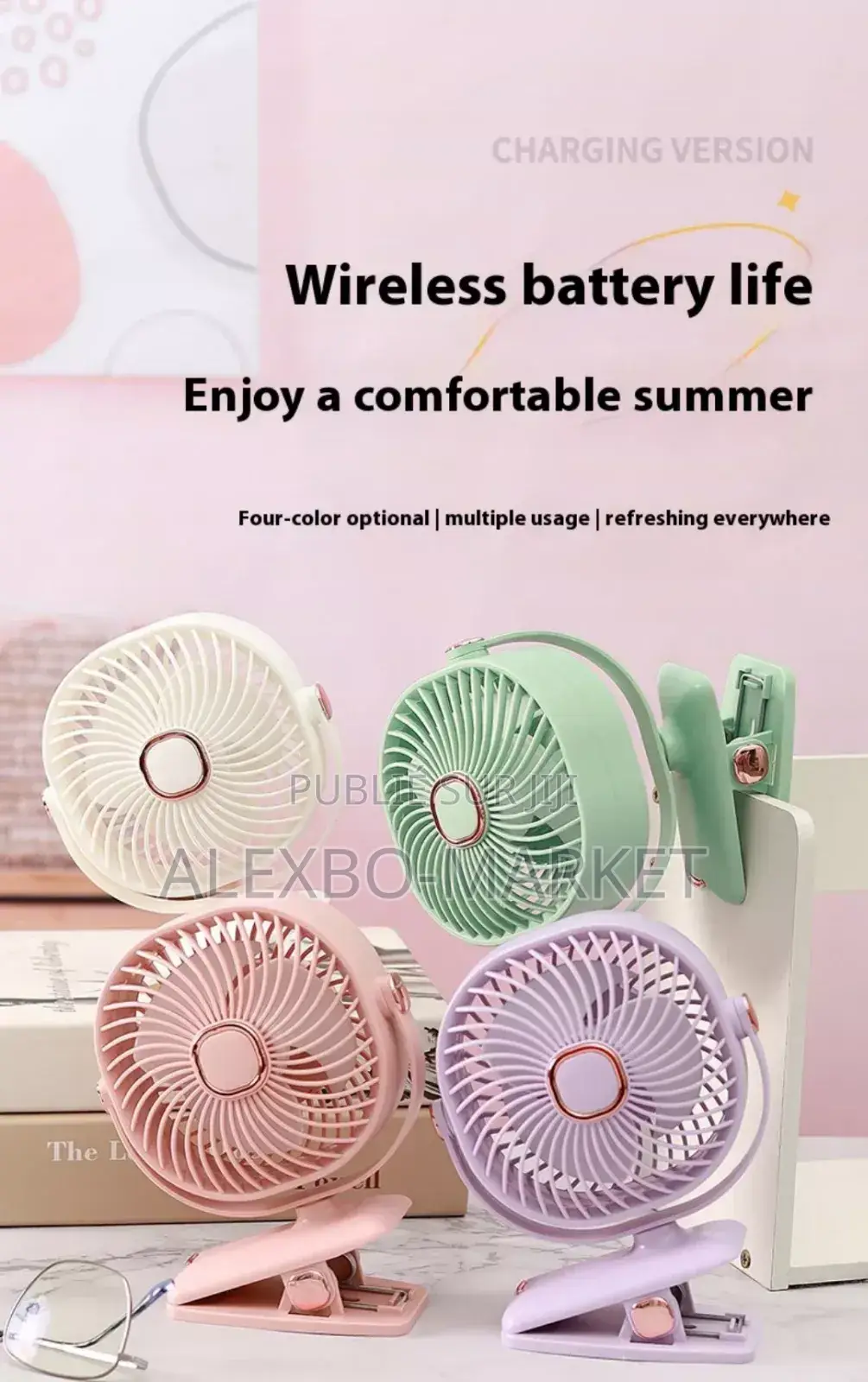 Mini Ventilateur Rechargeable