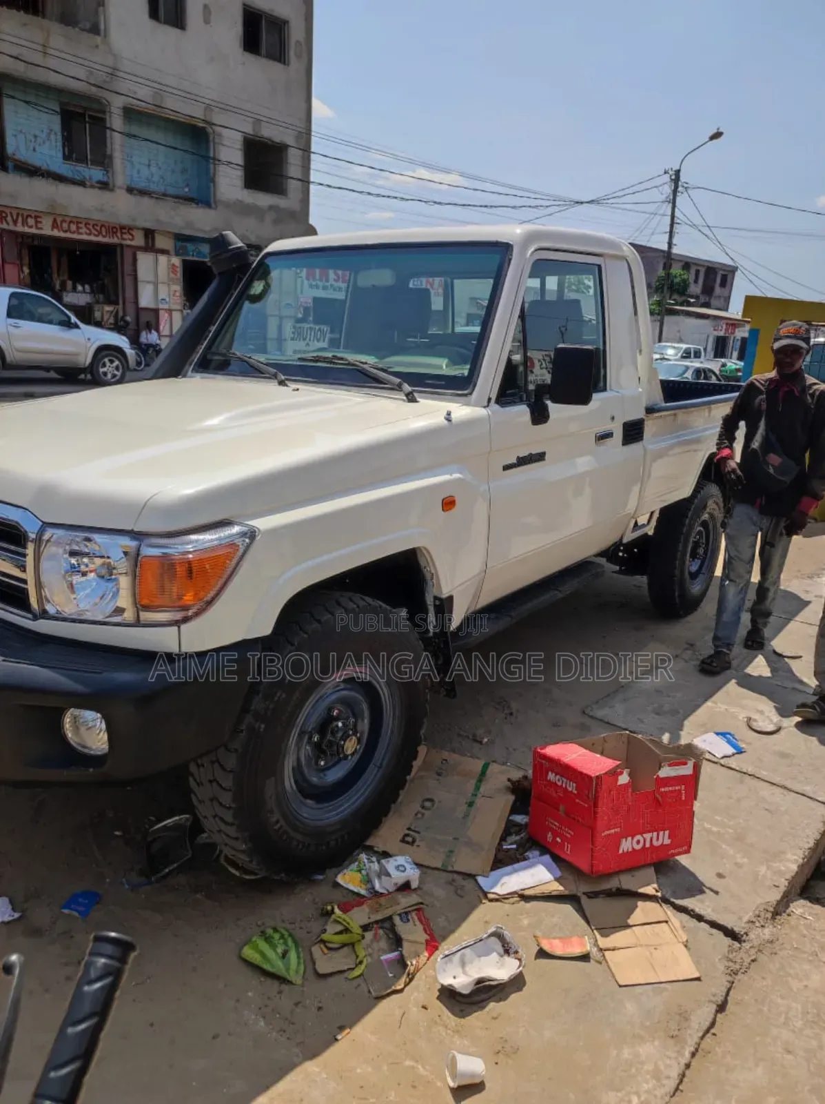 Toyota Land Cruiser 2019 Blanc