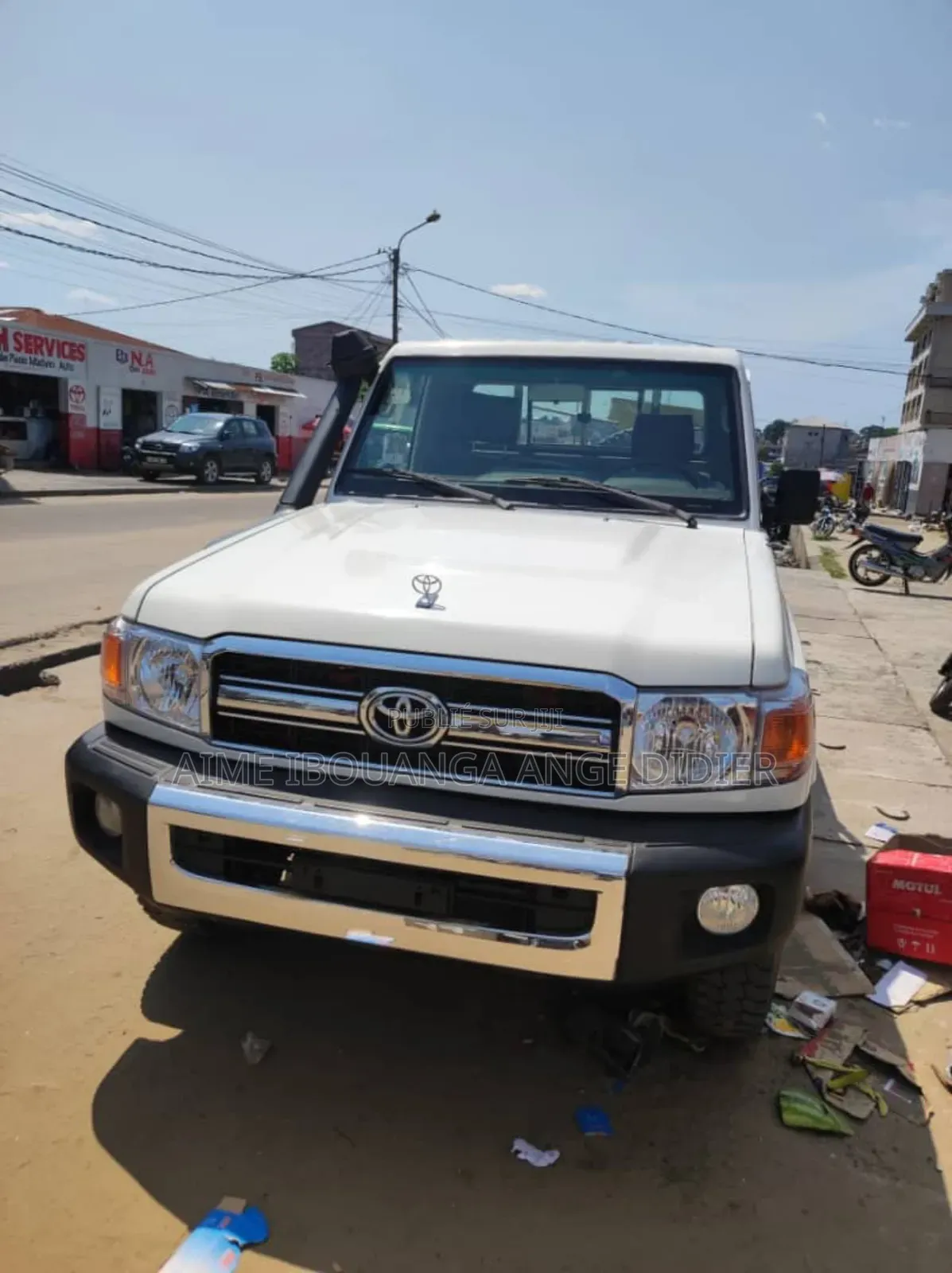 Toyota Land Cruiser 2019 Blanc