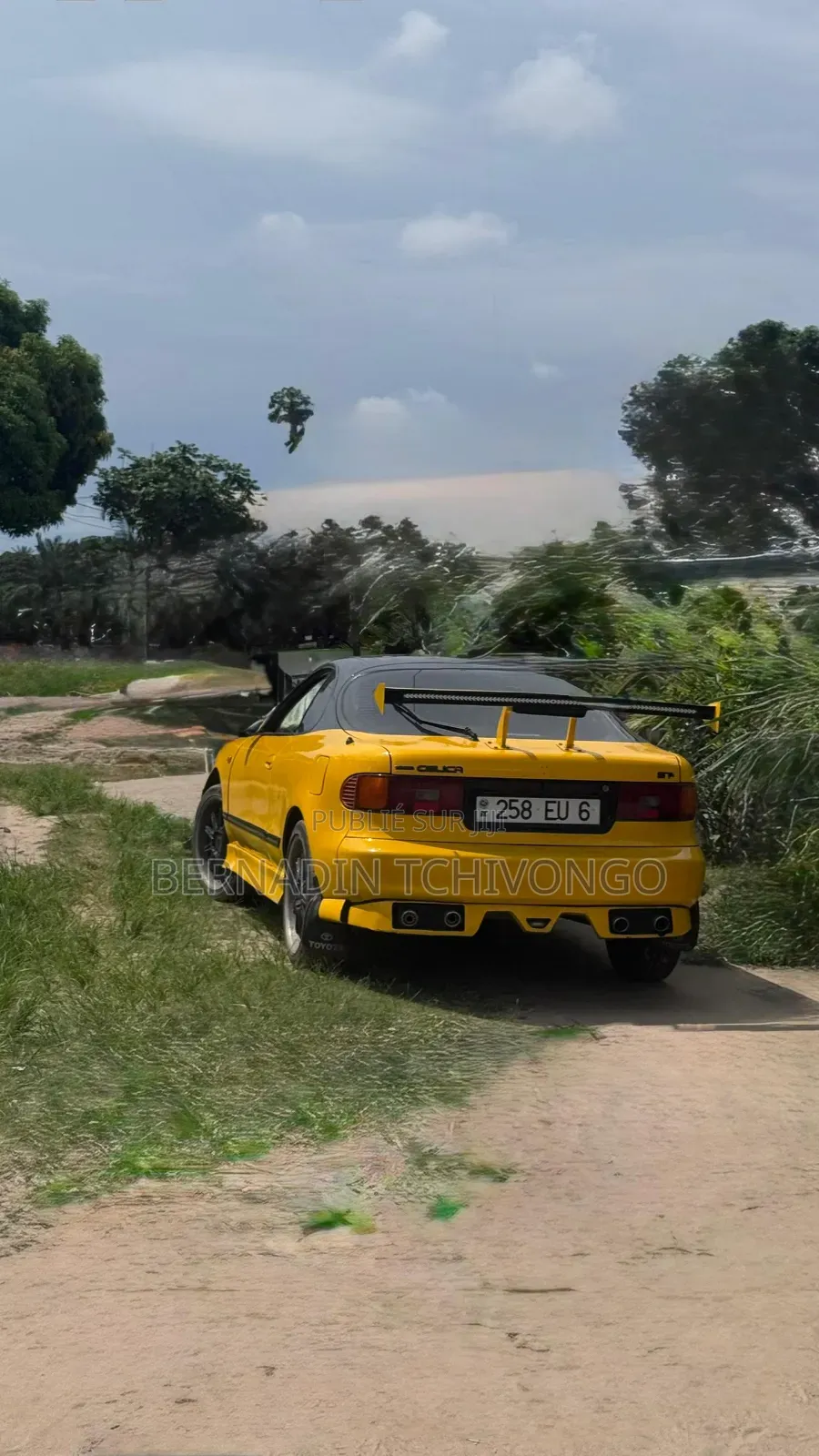 Toyota Celica 1992 Jaune