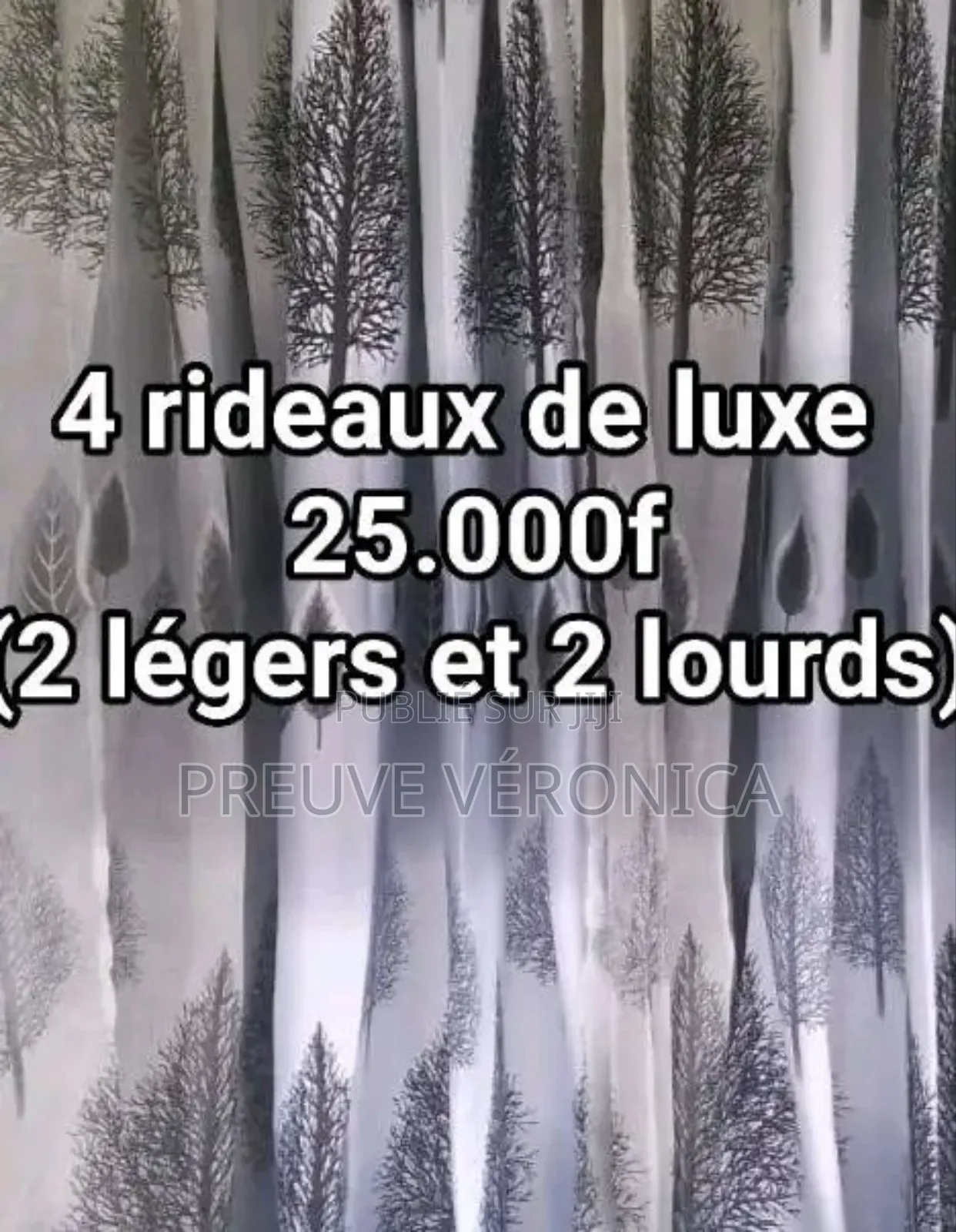 Rideaux 4 Pièces