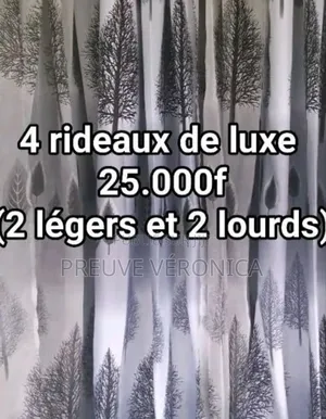 Rideaux 4 Pièces