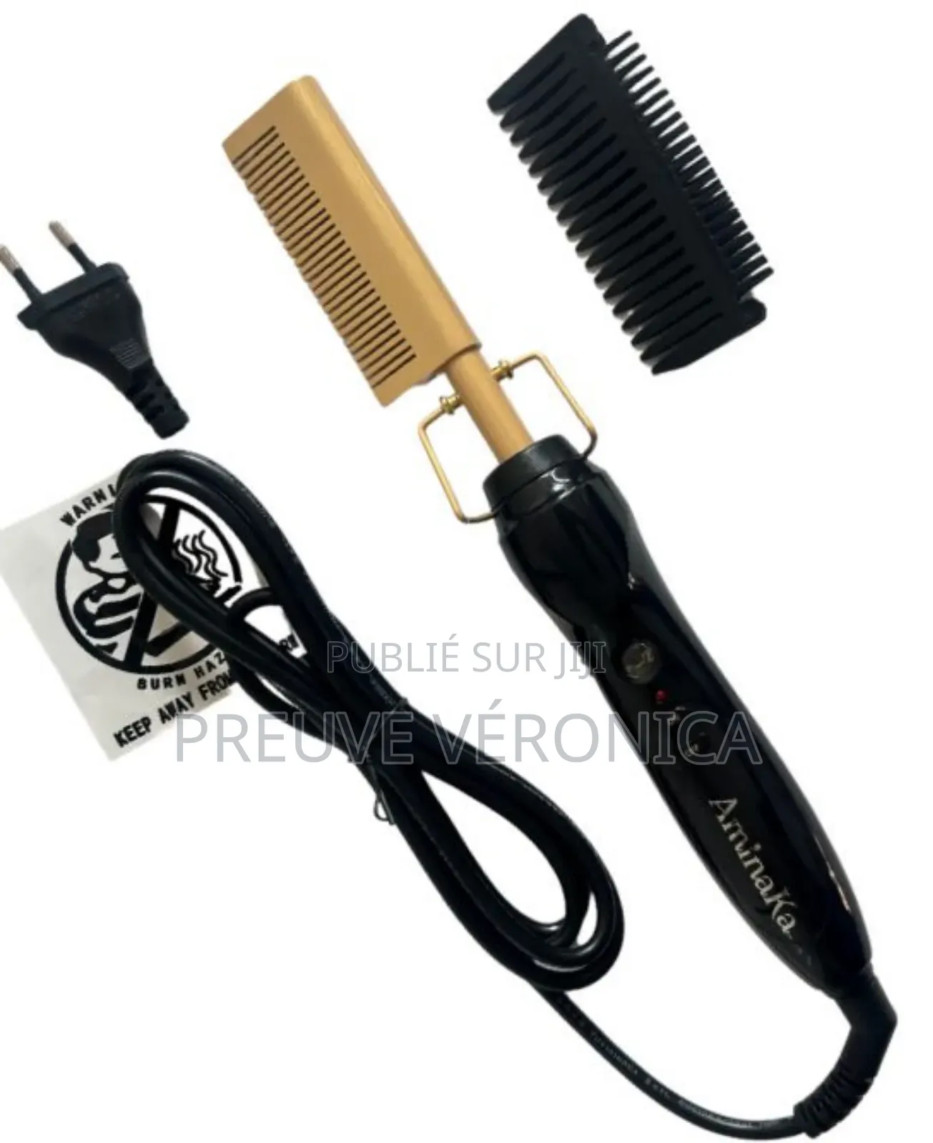 Lisseur Et Peigne Chauffante