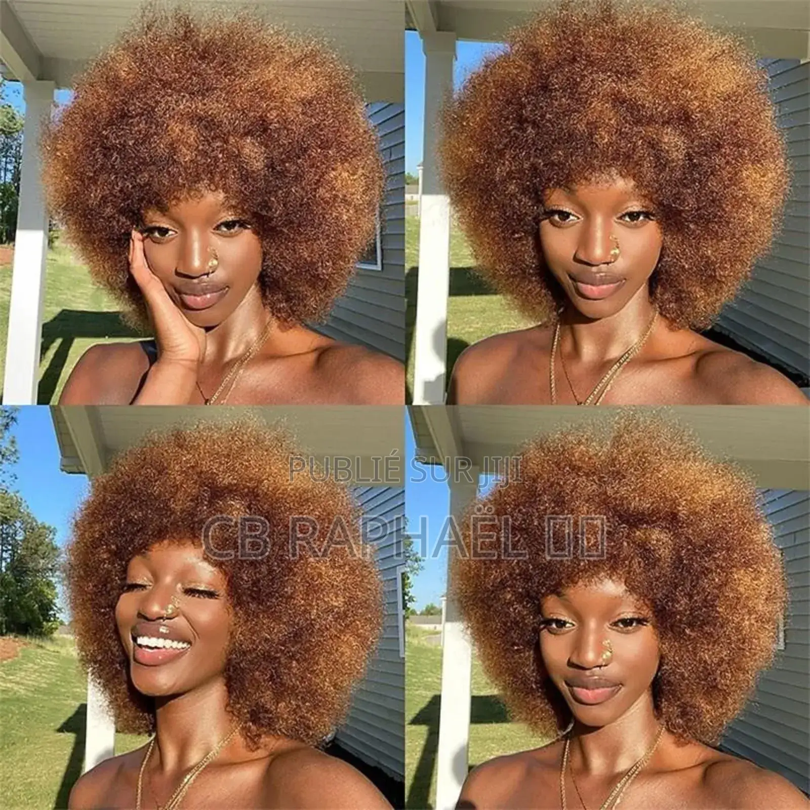Perruque Afro