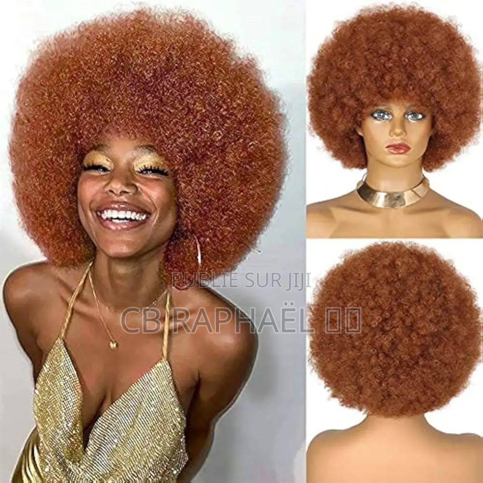 Perruque Afro