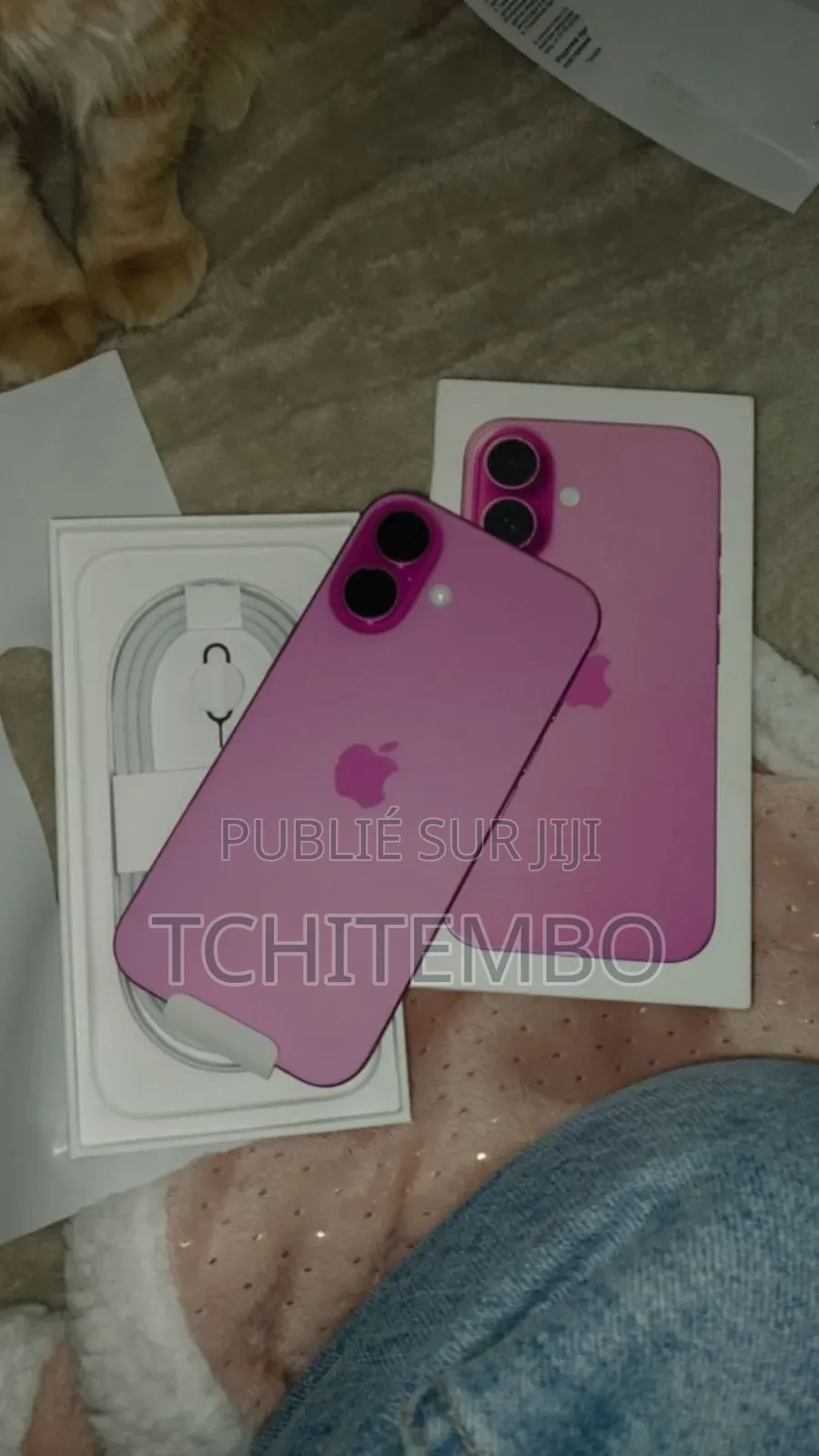 Nouveau Apple iPhone 16 Plus 512 GB Rose