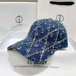 Casquette en Jean Rayures