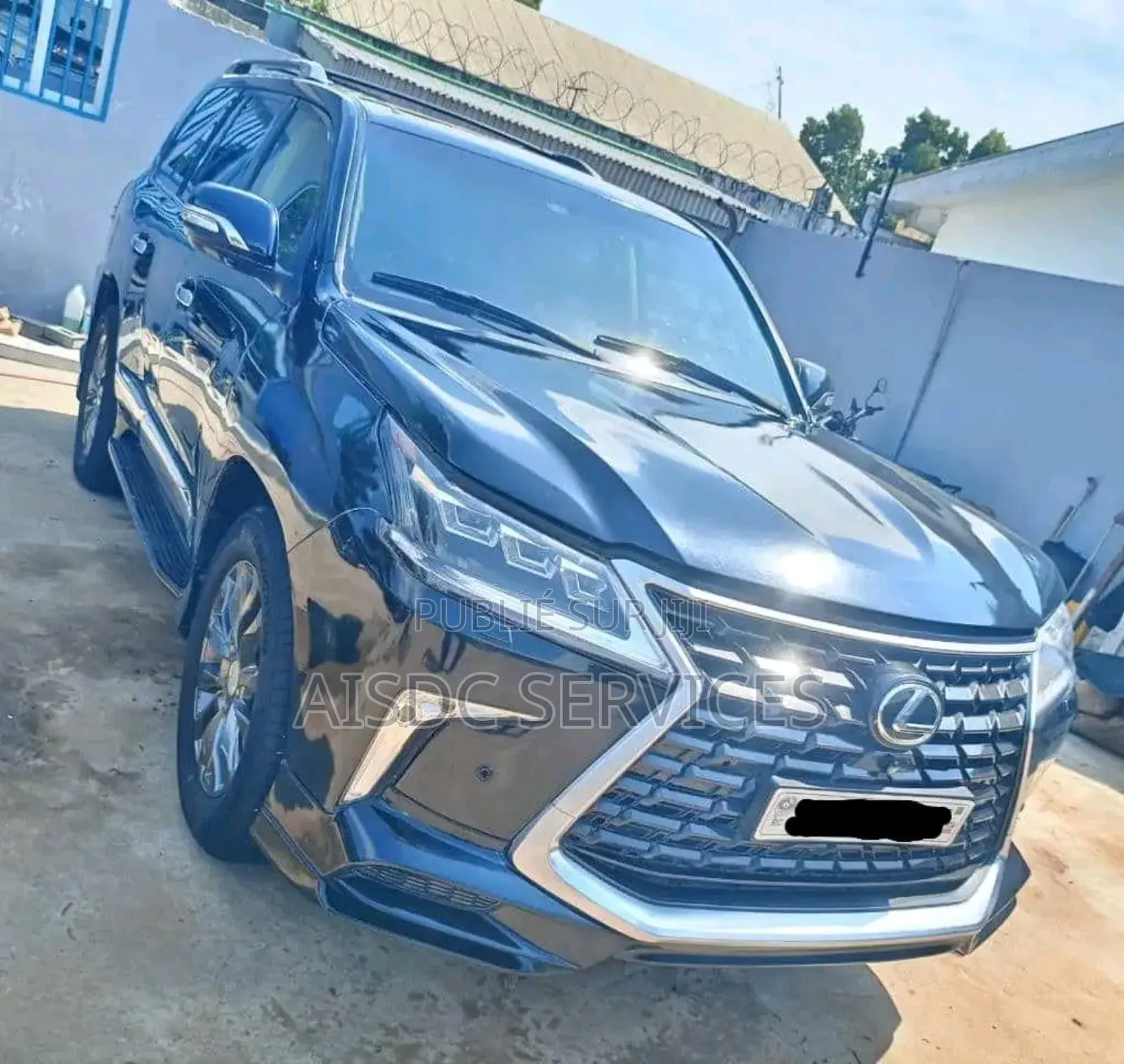 Lexus LX 570 AWD 2016 Noir