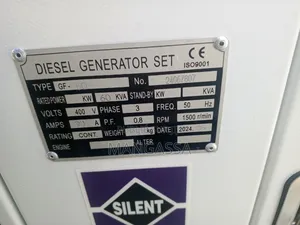 Groupe Électrogène Perkins 60kva