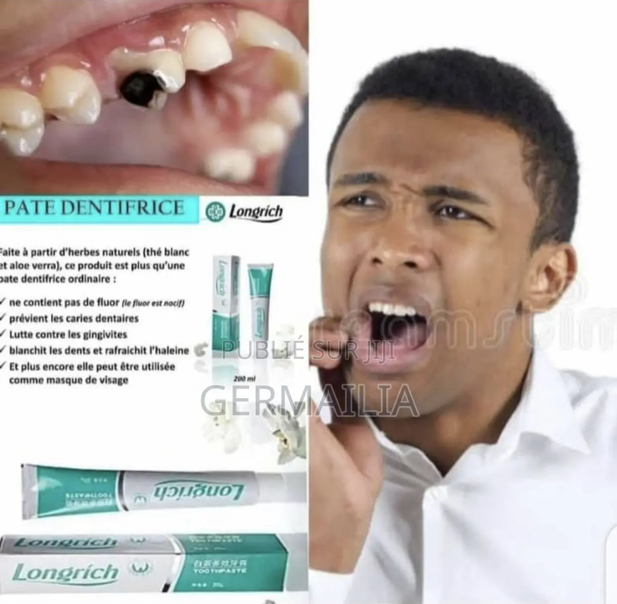 Pâte Dentifrice Longrich