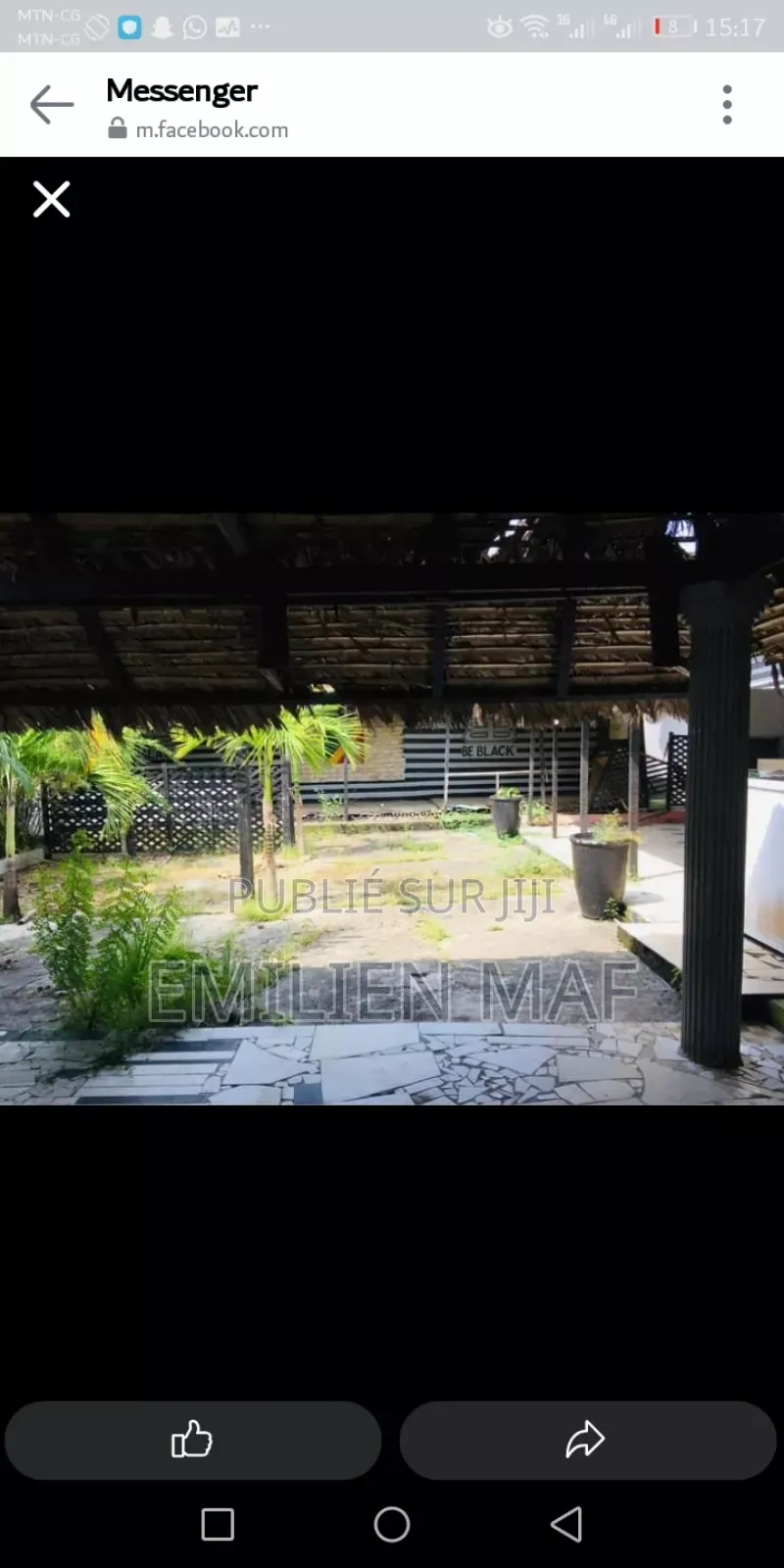 4chbre Appartement dans Emaf Action, Ngoyo à Louer